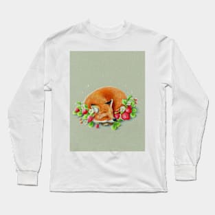 Foxy strawberries Long Sleeve T-Shirt